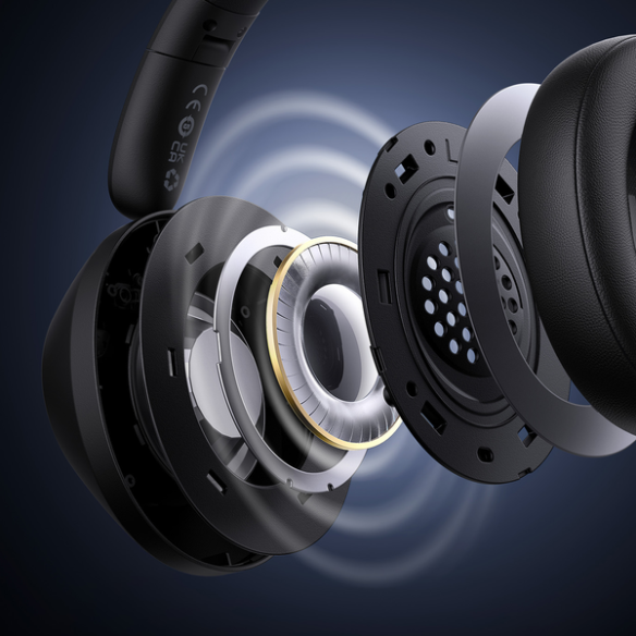 Baseus Bass 30 Max | Słuchawki nauszne bezprzewodowe Bluetooth