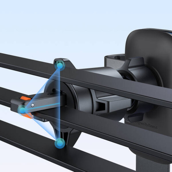 Baseus Metal Age 3 | Uchwyt grawitacyjny samochodowy do kratki nawiewu, regulowany