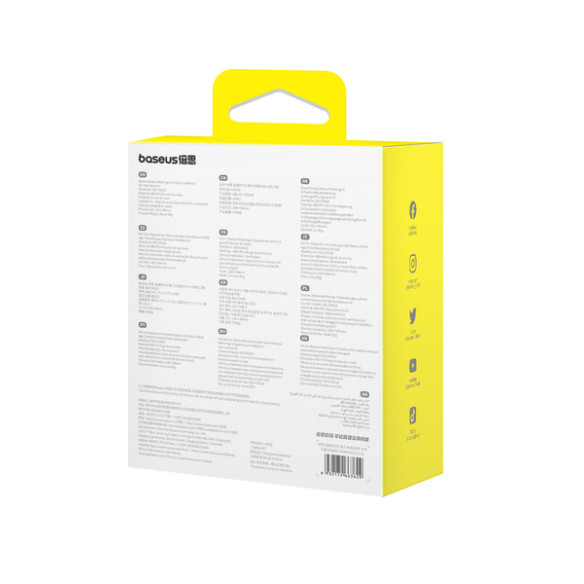 Baseus Metal Age 3 | Uchwyt grawitacyjny samochodowy do kratki nawiewu, regulowany