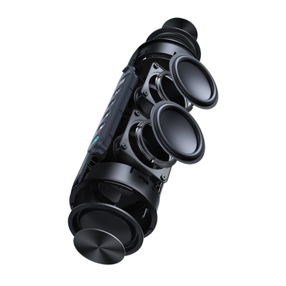 Baseus AeQur 30 | Głośnik przenośny, bezprzewodowy Bluetooth 5.3, LED RGB + aplikacja