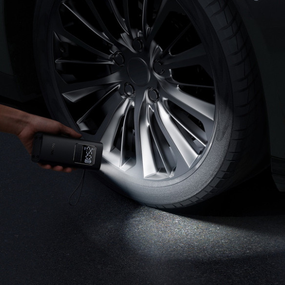 Baseus SuperMini Pro Series Wireless Car Inflator Cluster Black