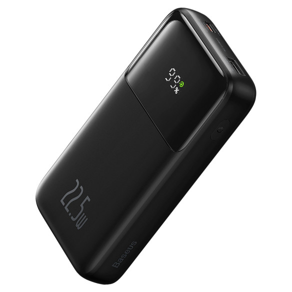 Baseus Comet Series | Power Bank z wbudowanymi kablami USB-C Lightning 10000mAh 22.5W PD QC