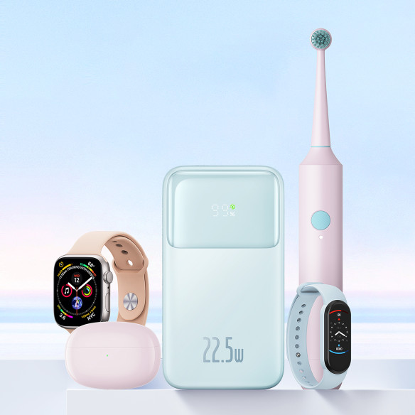 Baseus Comet Series | Power Bank z wbudowanymi kablami USB-C Lightning 20000mAh 22.5W PD QC