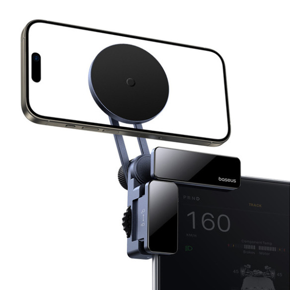 Baseus MaxView  | Uchwyt magnetyczny samochodowy do telefonu na ekran samochodwy, Tesla