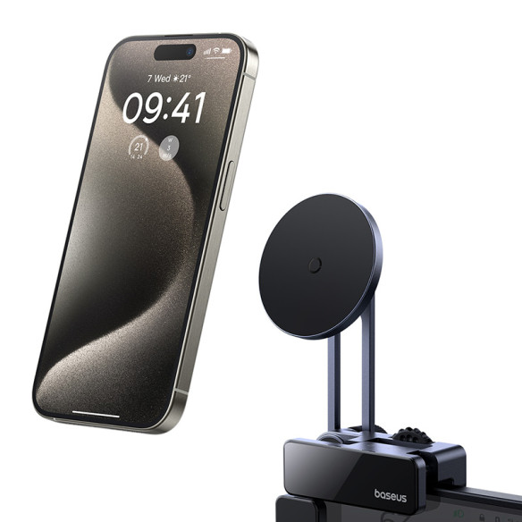 Baseus MaxView  | Uchwyt magnetyczny samochodowy do telefonu na ekran samochodwy, Tesla
