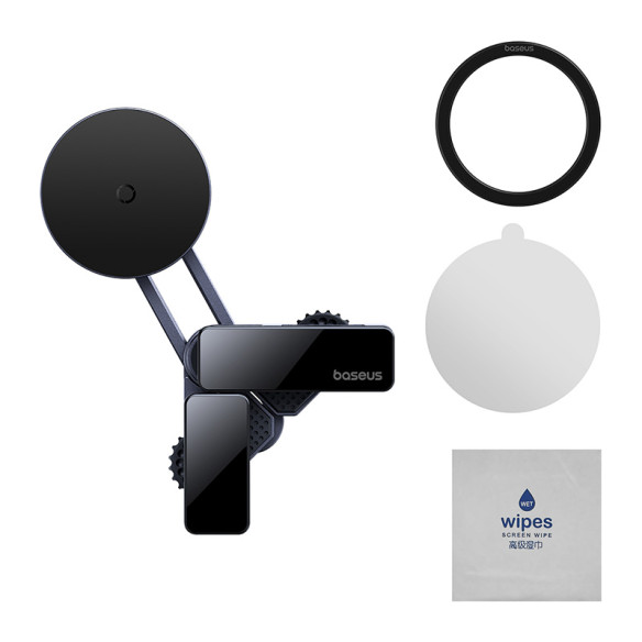 Baseus MaxView  | Uchwyt magnetyczny samochodowy do telefonu na ekran samochodwy, Tesla