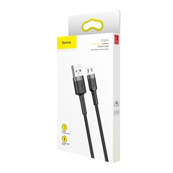 Baseus Cafule | Kabel, przewód, USB - Micro USB, 1.5A, 2m