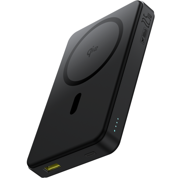 Baseus Airpow Ⅱ Qi2 | Power Bank z ładowaniem bezprzewodowym Qi2 USB USB-C 22.5W 10000mAh
