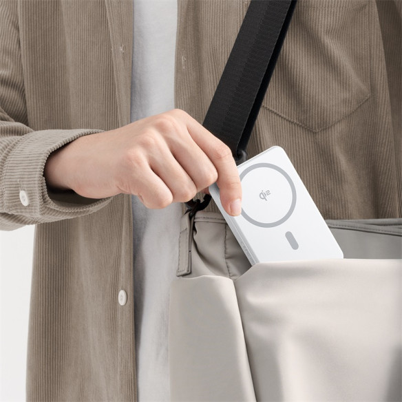 Baseus Airpow Ⅱ Qi2 | Power Bank z ładowaniem bezprzewodowym Qi2 USB USB-C 22.5W 10000mAh