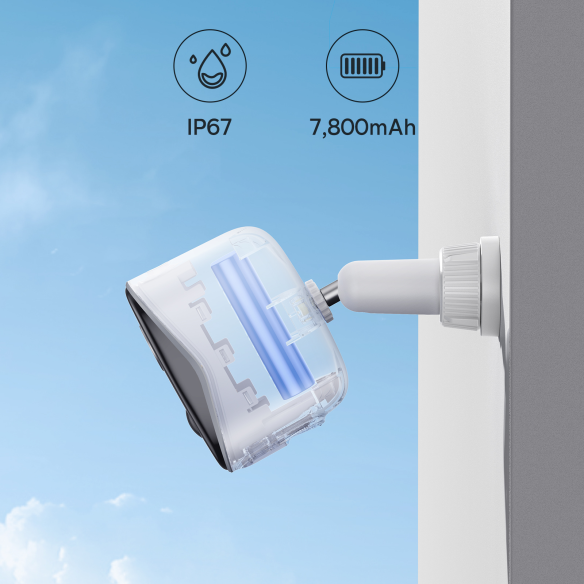 Baseus Security N1 | Zestaw 2x kamera zewnętrzna, bezprzewodowa. Monitoring z Home Station