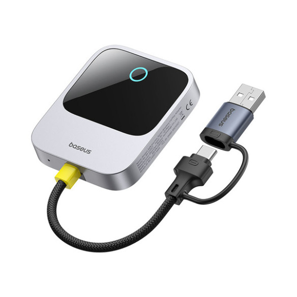 Baseus SafeJourney | Adapter bezprzewodowy do Apple AudioCar do iPhone, Bluetooth WiFi