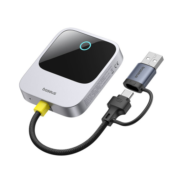 Baseus SafeJourney | Adapter bezprzewodowy do Apple AudioCar do iPhone, Bluetooth WiFi
