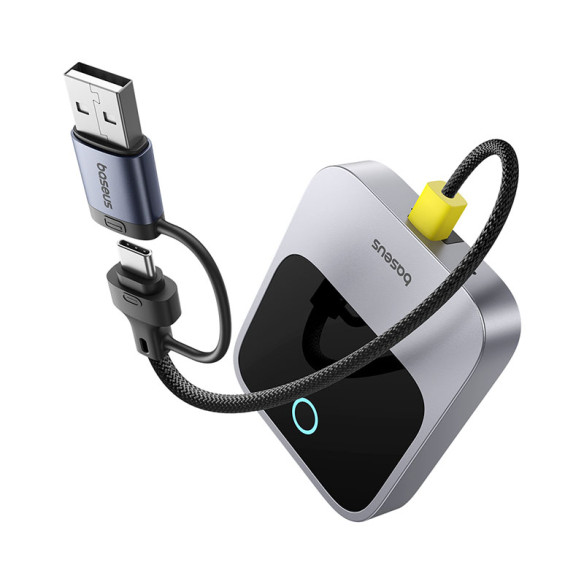 Baseus SafeJourney | Adapter bezprzewodowy do Apple AudioCar do iPhone, Bluetooth WiFi