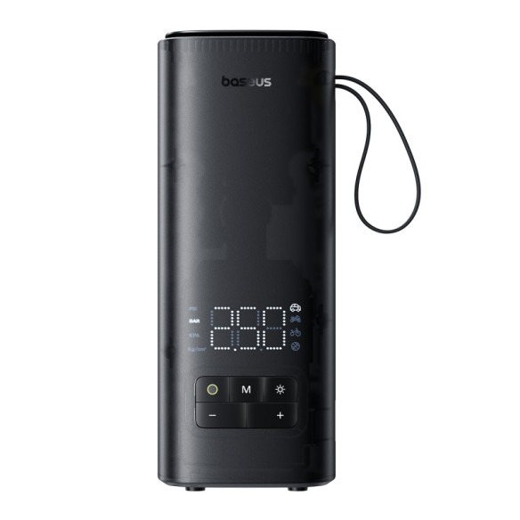 Baseus SuperMini Mega Series | Pompka samochodowa, sprężarka, kompresor do samochodu 120W + końcówki