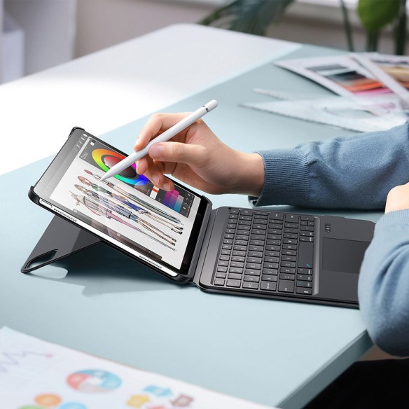 Baseus Brilliance Ⅱ | Etui magnetyczne obudowa z klawiaturą do iPad Pro 11" (2018/2020/2021/2022) iPad Air 4/5/6 (10.9")