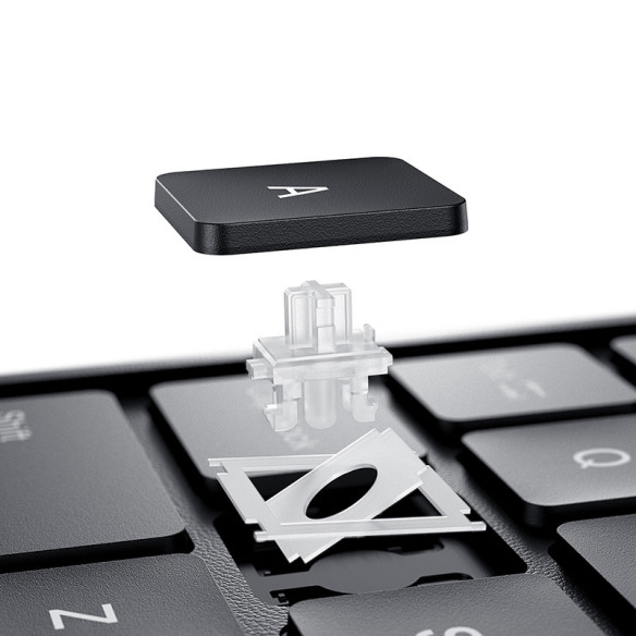 Baseus Brilliance Ⅱ | Etui magnetyczne obudowa z klawiaturą do iPad Pro 11" (2018/2020/2021/2022) iPad Air 4/5/6 (10.9")