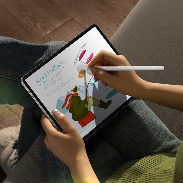 Baseus Smooth Writing 2 | Rysik, stylus PEN gen 2 do Apple iPad  z diodą LED