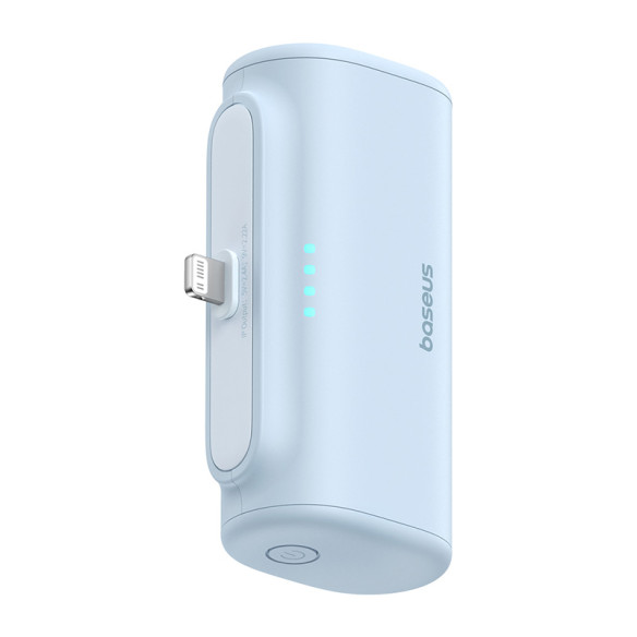 Baseus Compact | Mały Power Bank 5000mAh z szybkim ładowaniem 20W PD USB-C Lightning