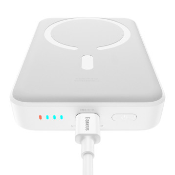 Baseus Magnetic Mini | Power Bank z ładowaniem bezprzewodowym MagSafe 10000mAh 30W