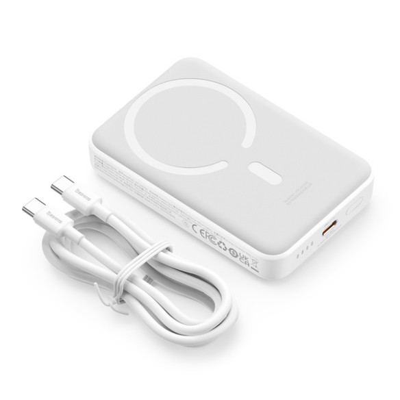Baseus Magnetic Mini | Power Bank z ładowaniem bezprzewodowym MagSafe 10000mAh 30W
