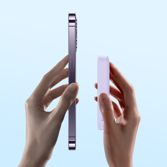 Baseus Magnetic Mini | Power Bank 10000mAh 20W z ładowaniem bezprzewodowym MagSafe Overseas Edition