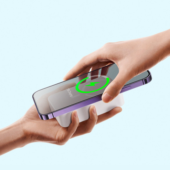Baseus Magnetic Mini | Power Bank 20000mAh 20W z ładowaniem bezprzewodowym MagSafe Overseas Edition