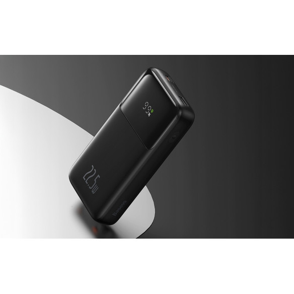 Baseus Comet Series Dual-Cable Digital Display Fast Charge Power Bank 20000mAh 22.5W