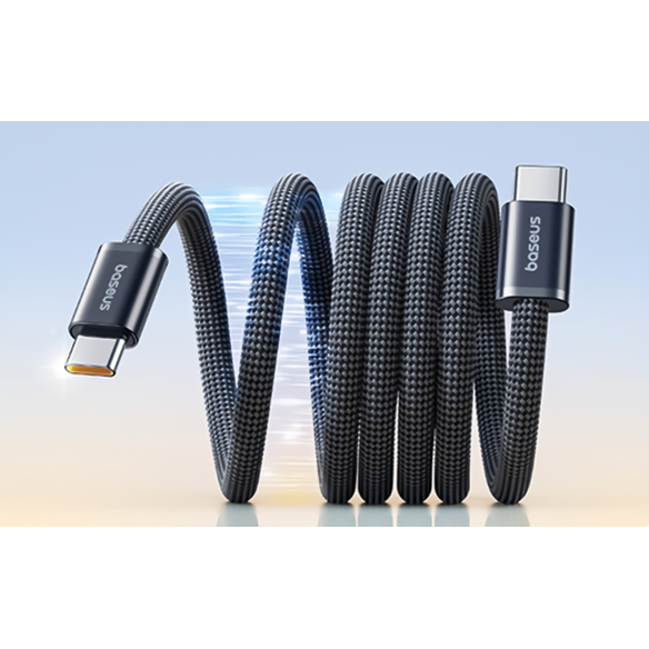 Baseus Dynamic 4 Pro | Kabel magnetyczny USB-C do USB-C 100W PD QC