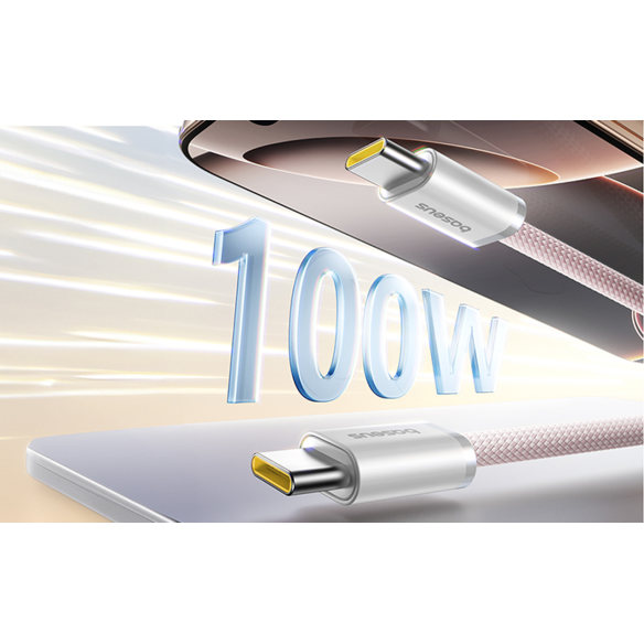 Baseus Dynamic 4 Pro | Kabel magnetyczny USB-C do USB-C 100W PD QC