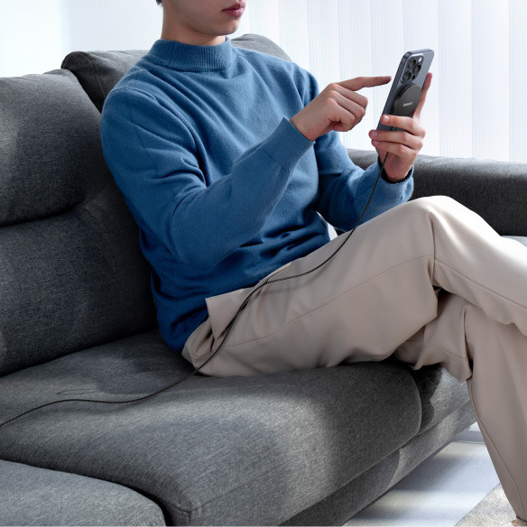 Baseus Simple Mini4 Air Magnetic Wireless Charger Qi2 15W Cluster Black