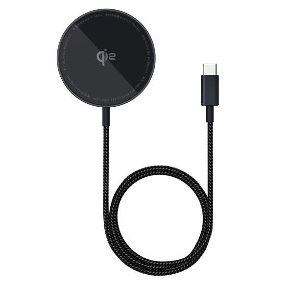 Baseus Simple Mini4 Air Magnetic Wireless Charger Qi2 15W Cluster Black