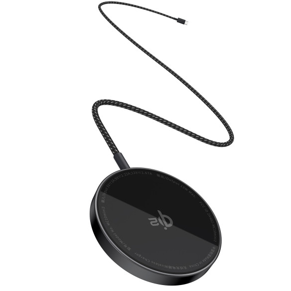 Baseus Simple Mini4 Air Magnetic Wireless Charger Qi2 15W Cluster Black