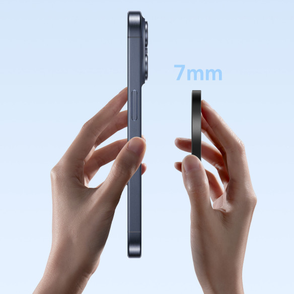 Baseus Simple Mini4 Air Magnetic Wireless Charger Qi2 15W Cluster Black