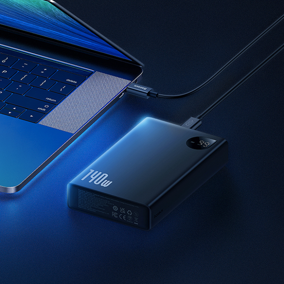 Baseus Adaman Digital Display | Power Bank 22800mAh 140W 2x USB-C, 1x USB-A