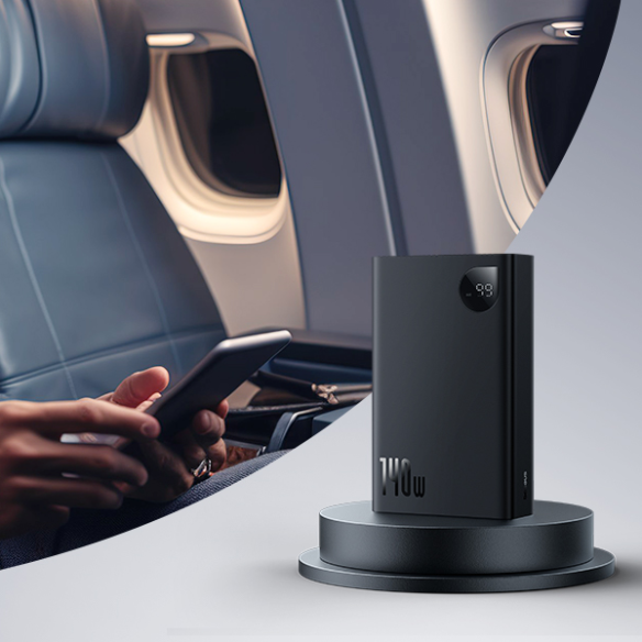 Baseus Adaman Digital Display | Power Bank 22800mAh 140W 2x USB-C, 1x USB-A