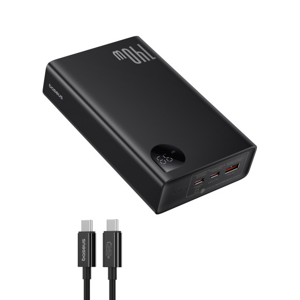 Baseus Adaman Digital Display | Power Bank 22800mAh 140W 2x USB-C, 1x USB-A