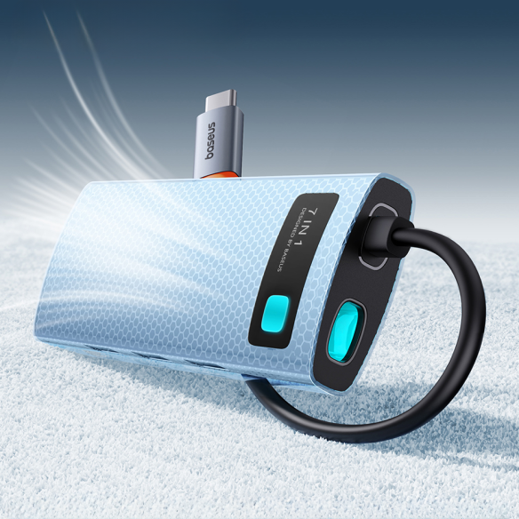 Baseus Metal Gleam Series 7-Port | HUB Adapter Przejściówka 7w1 USB-C do HDMI, 3x USB3.0, SD, TF, PD 100W