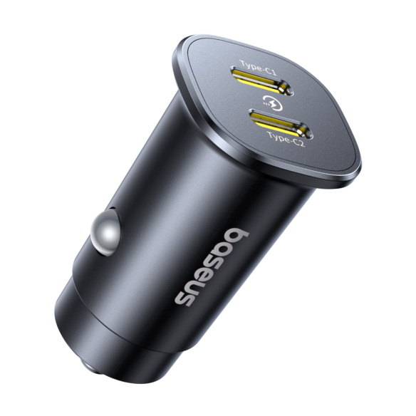 Baseus GoTrip | Ładowarka samochodowa USB-C USB typC 30W PD QC