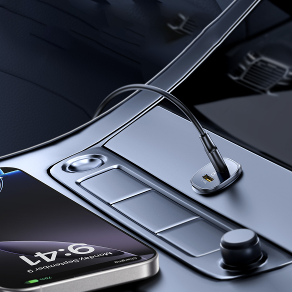 Baseus GoTrip | Ładowarka samochodowa USB-C USB typC 30W PD QC