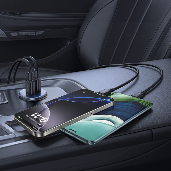 Baseus GoTrip | Ładowarka samochodowa USB-C USB typC 30W PD QC