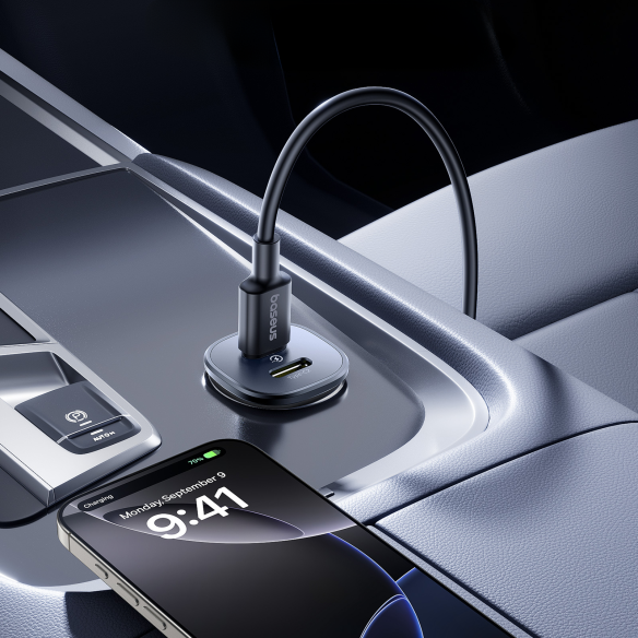 Baseus GoTrip | Ładowarka samochodowa USB-C USB typC 30W PD QC