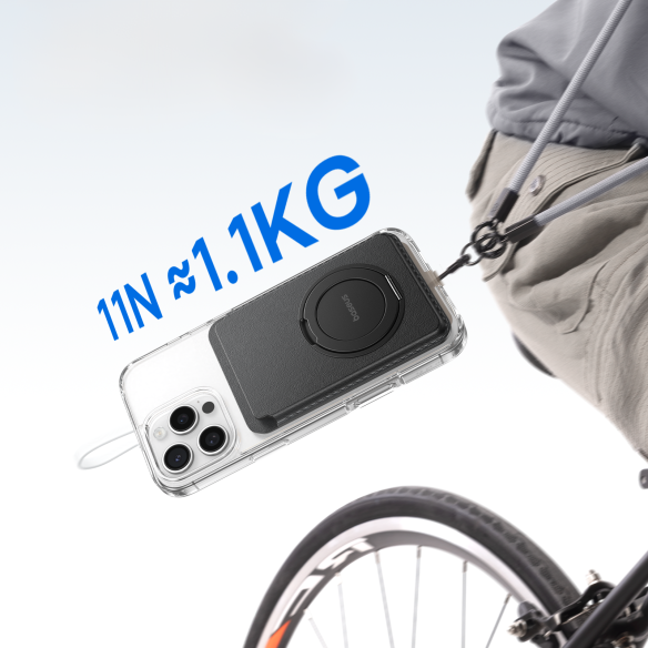 Baseus MagPro 3 | Magnetyczne etui do telefonu na karty dokumenty, podstawka MagSafe