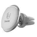 Baseus Magnetic Air Vent | Uchwyt samochodowy magnetyczny na telefon do kratki nawiewu + klipsy na kable