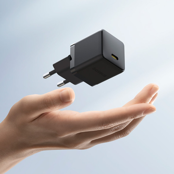 Baseus Palm | Szybka Ładowarka Sieciowa USB-C 30W PD QC