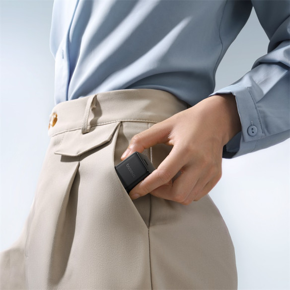 Baseus Palm Szybka Ładowarka Sieciowa 1C 20W EU Cluster Black