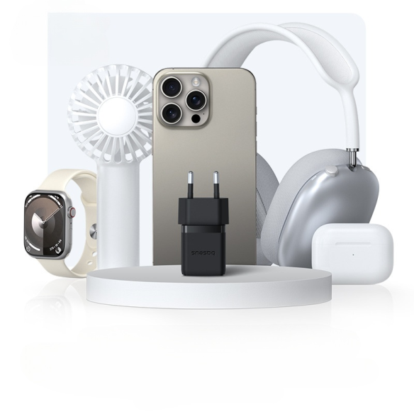 Baseus Palm |  Szybka Ładowarka Sieciowa, Zasilacz USB-C USB-A PD 20W