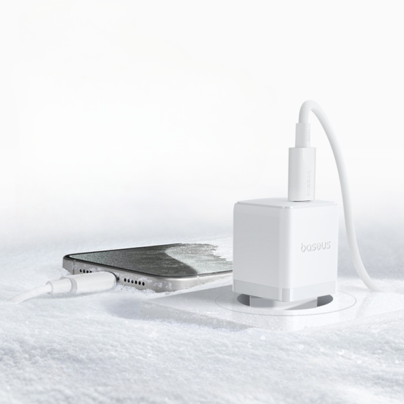 Baseus Palm | Szybka Ładowarka Sieciowa, Zasilacz USB-C PD 20W