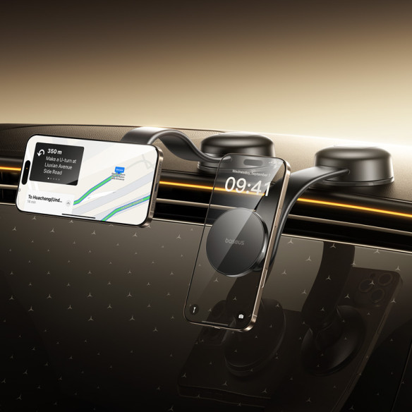 OS-Baseus PrimeTrip C02 Uchwyt Magnetyczny na kokpit Version Cosmic Black