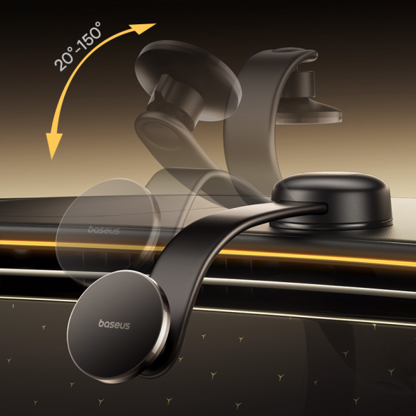 OS-Baseus PrimeTrip C02 Uchwyt Magnetyczny na kokpit Version Cosmic Black
