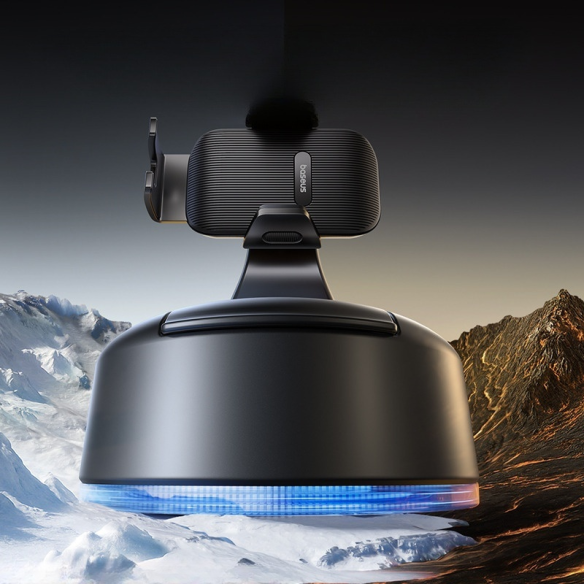 Baseus PrimeTrip C03 Air Mechaniczny Uchwyt Samochodowy (Suction Cup Version, Cosmic Black)